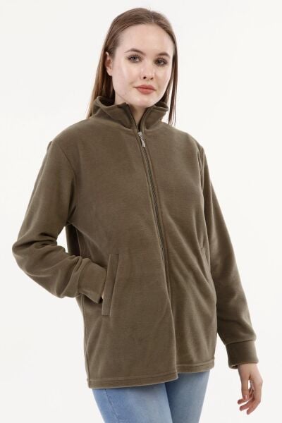 Likapa Fermuarlı Cepli Polar Mont