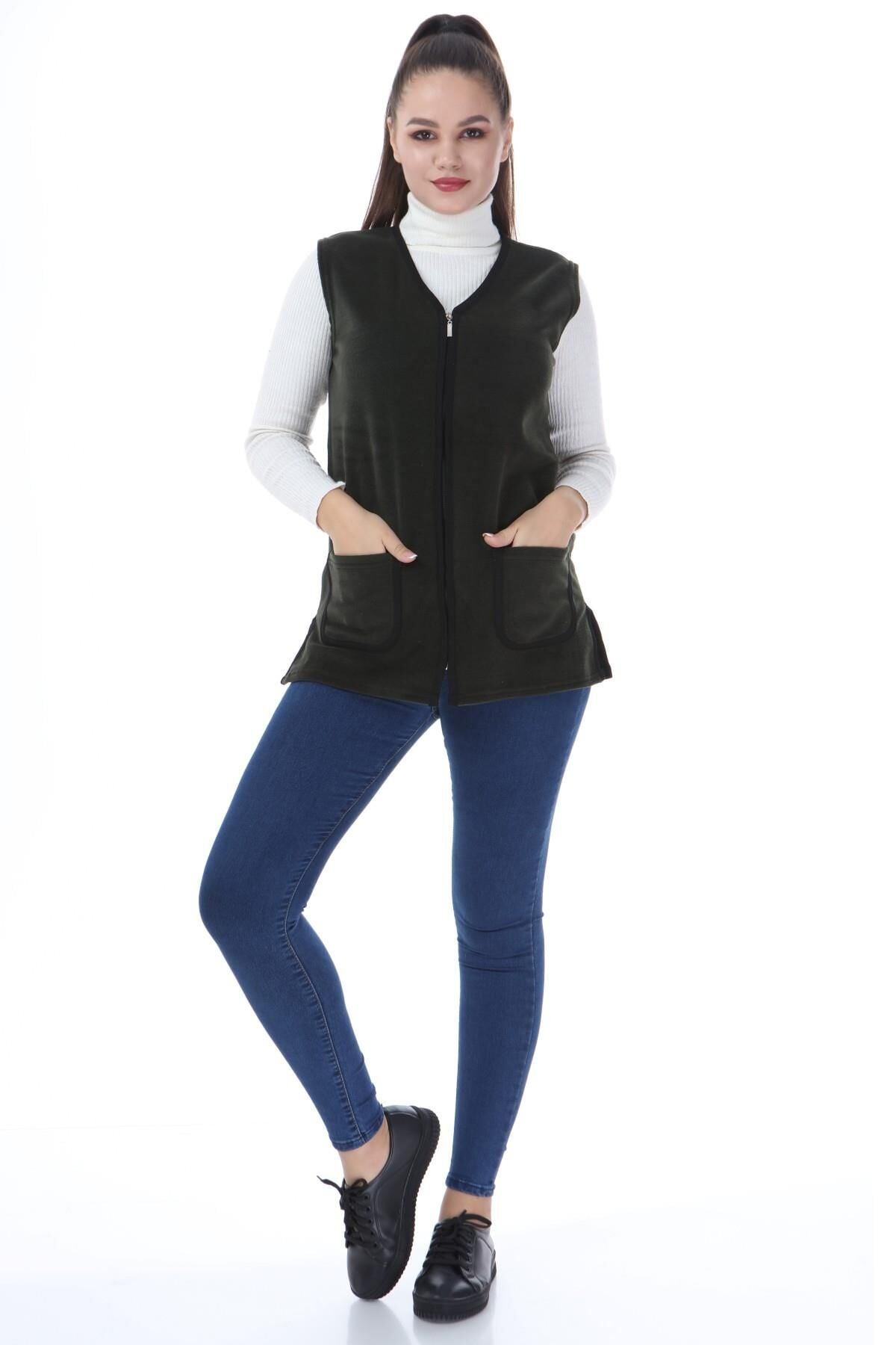 Likapa Polar Yelek XL - HAKİ