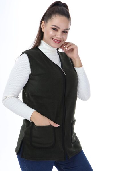 Likapa Polar Yelek XL - HAKİ