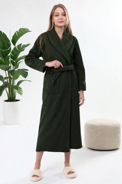 Likapa Uzun Şal Yaka Polar Sabahlık 226 2XL