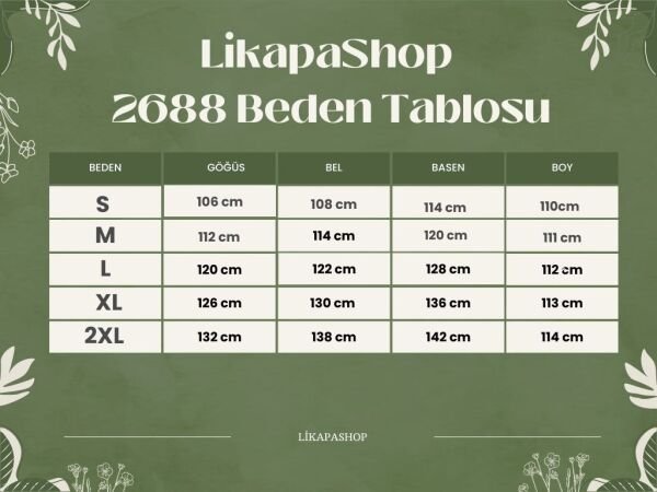 Likapa Yazlık Büyük Beden Viskon  V Yaka Kısa Kol Elbise 2688 pembe  yeşil batik - M