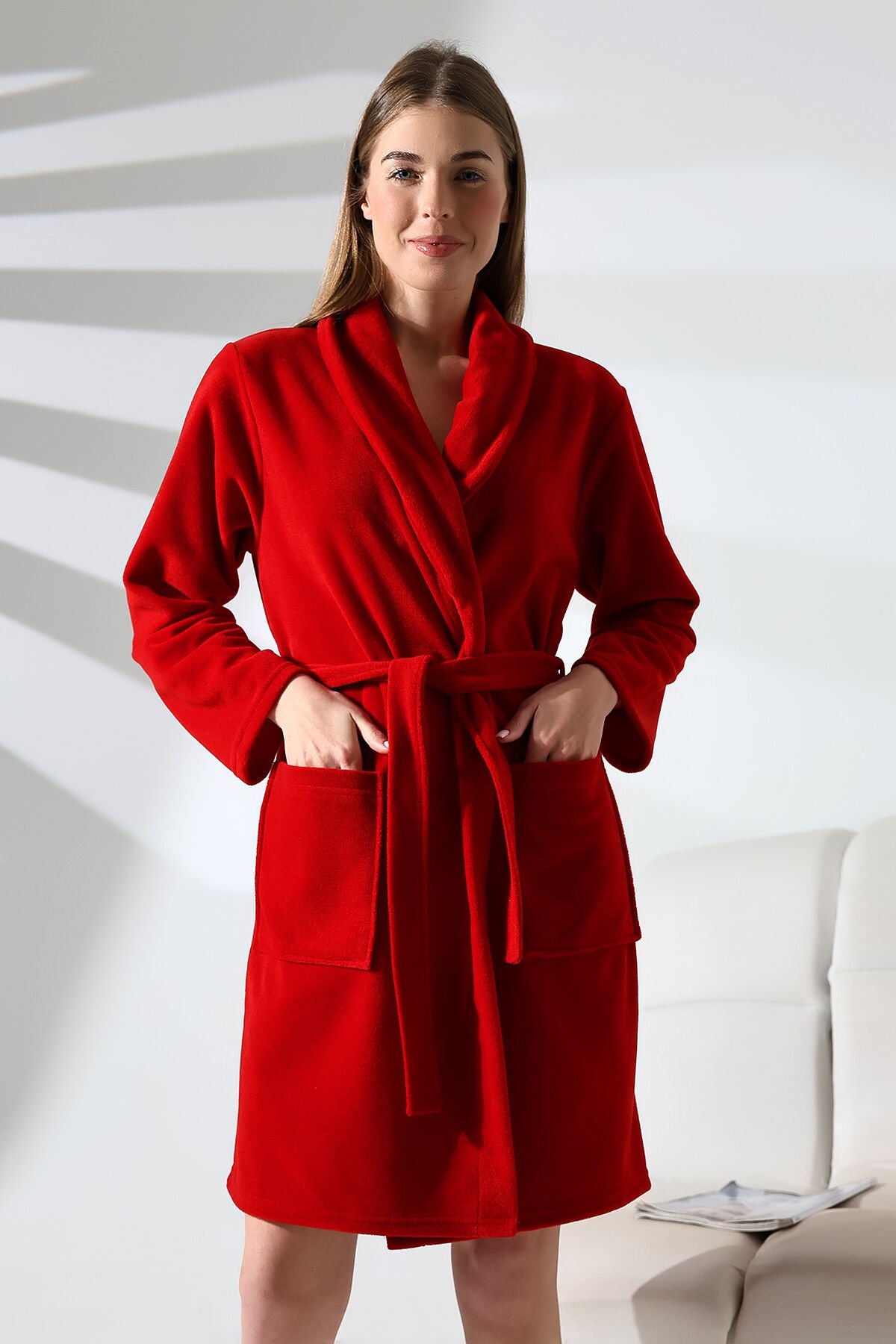 236 POLAR KISA SABAHLIK KIRMIZI - XL