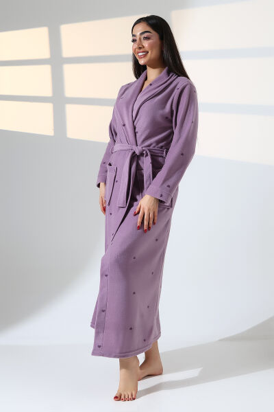 Likapa Uzun Şal Yaka Polar Sabahlık 226 XL