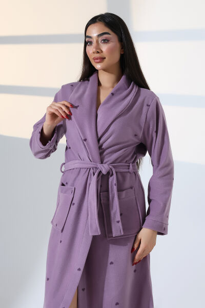 Likapa Uzun Şal Yaka Polar Sabahlık 226 XL
