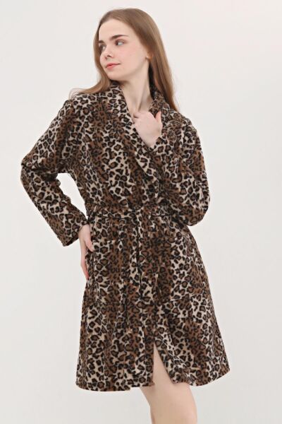236 POLAR KISA SABAHLIK LEOPAR - 2XL