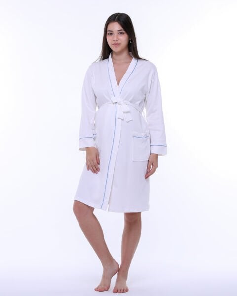 EKRU - MAVİ BİYELİ