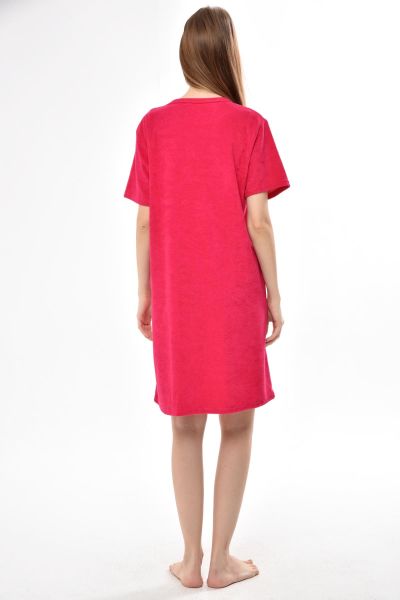 3101 Likapa Fermuarlı Havlu Elbise